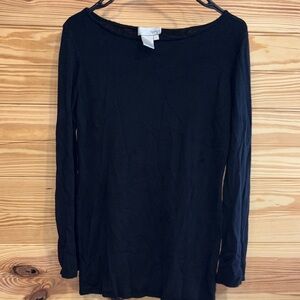 Spiegel Black Long Sleeve Tee